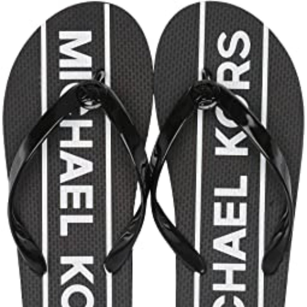 Michael Kors Flip Flops - Black
